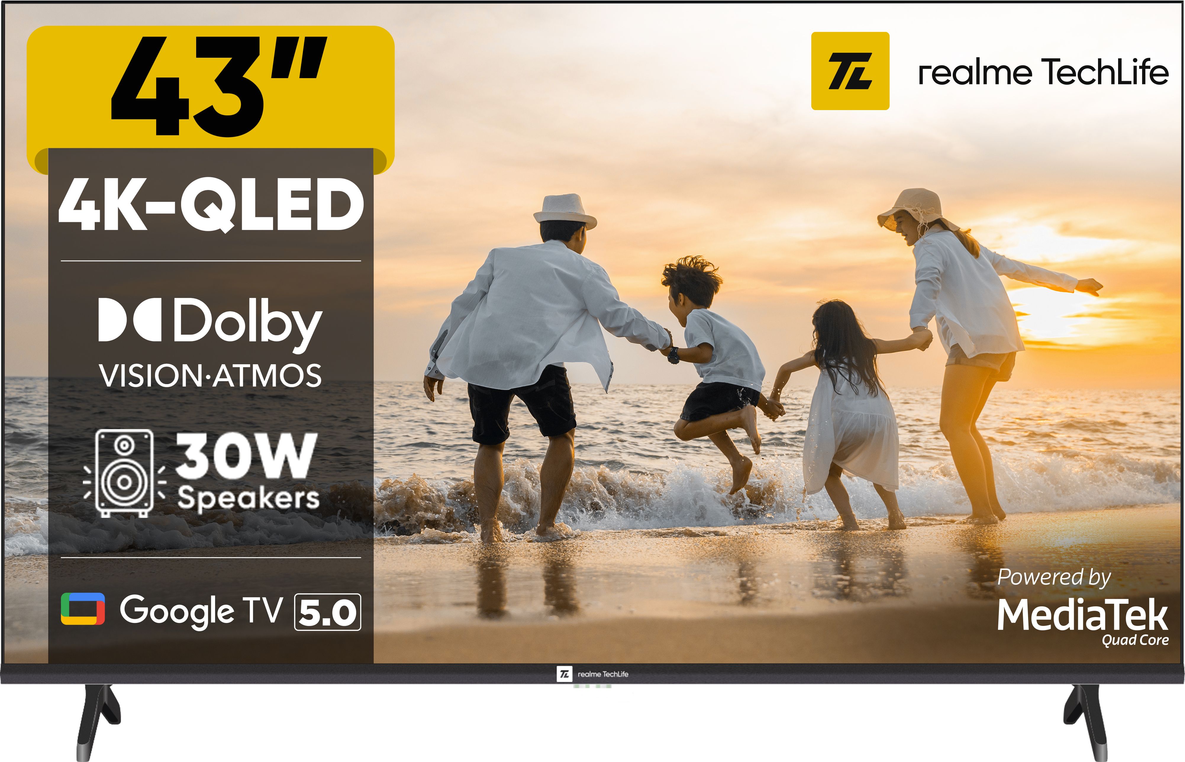 realme techlife 109 cm (43 inch) QLED Ultra HD (4K) Smart Google TV 2026 Edition-picture-25