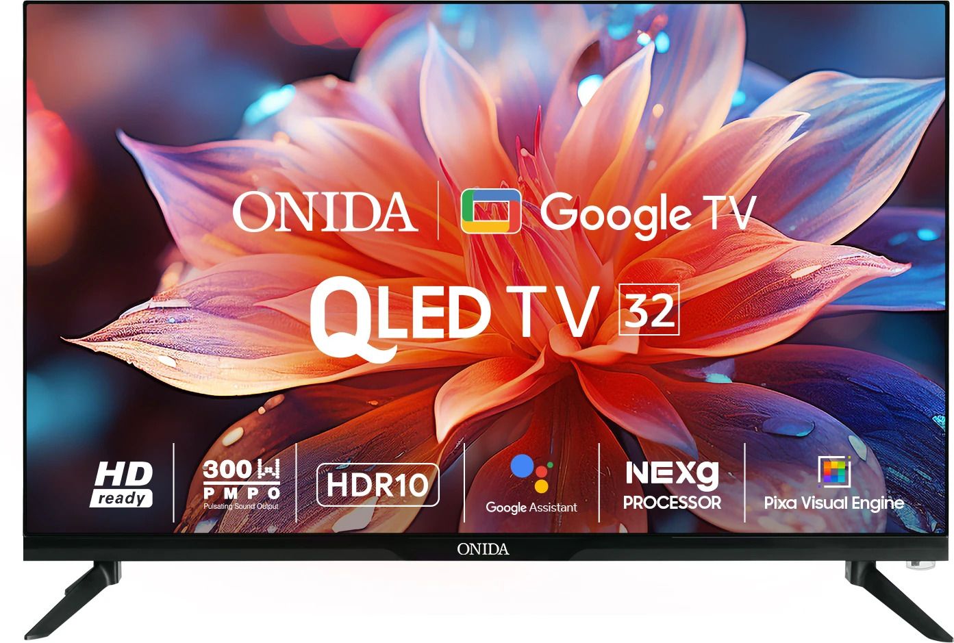 onida 80 cm (32 inch) QLED HD Ready Smart Google TV-picture-1