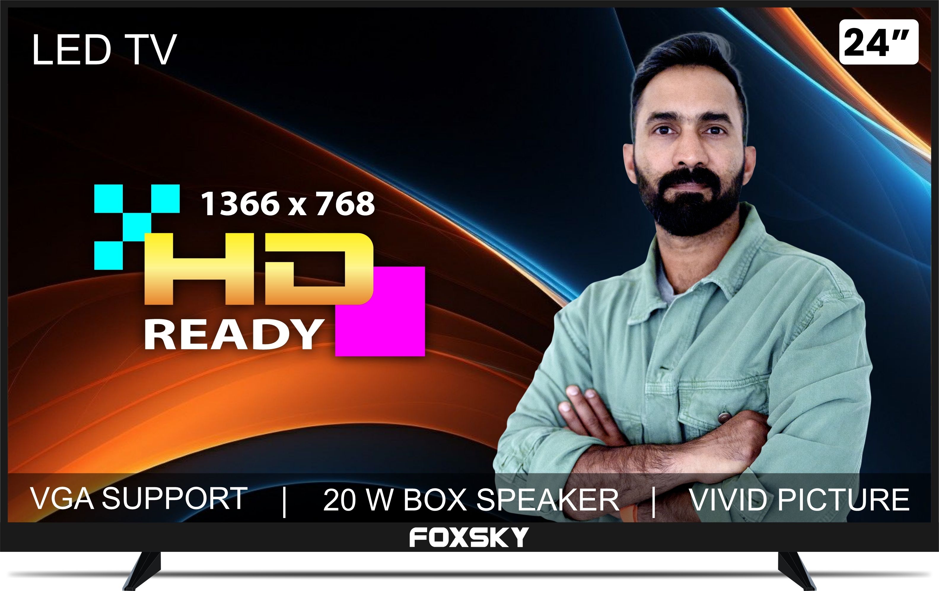 60 cm (24 inch) HD Ready LED TV