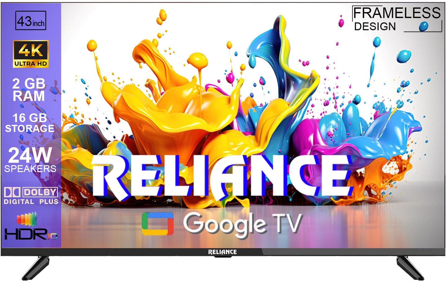 109 cm (43 inch) Ultra HD (4K) LED Smart Google TV 2025 Edition with 2 GB RAM, 16 GB Storage & 24 Watts Speaker-image-42