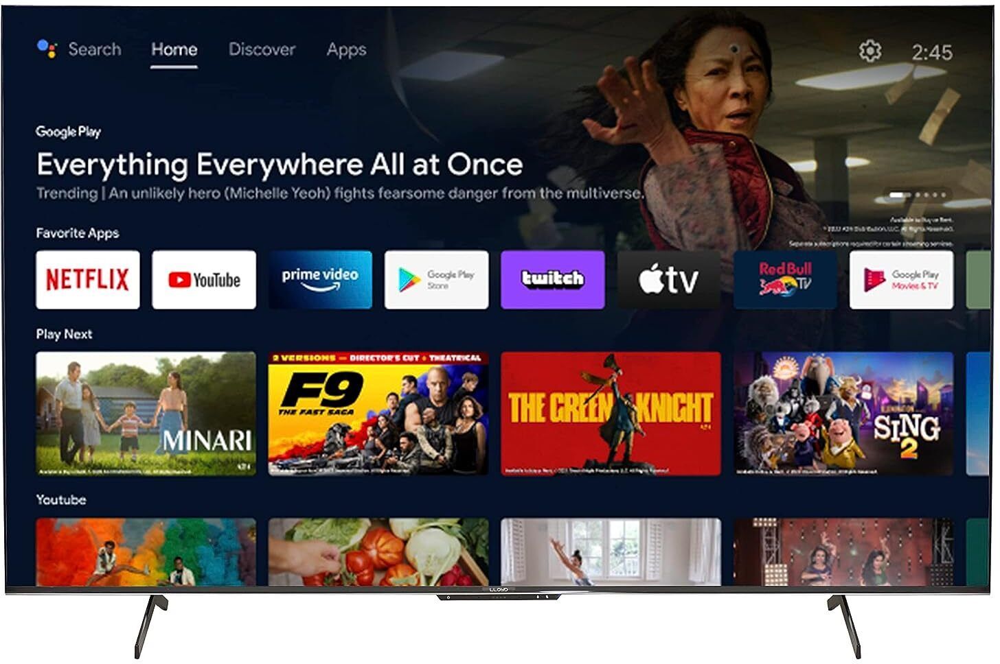 lloyd 189 cm (75 inch) QLED Ultra HD (4K) Smart Google TV Google TV OS With Dolby Atmos-picture-4