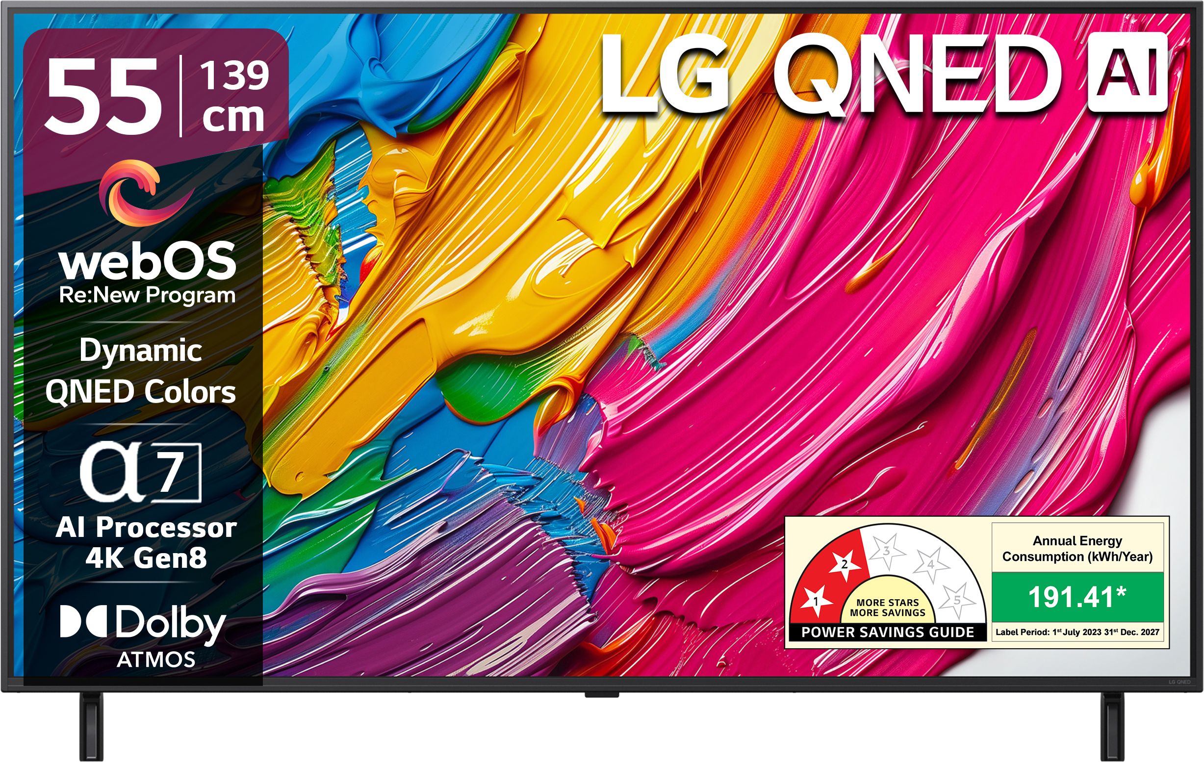 lg QNED 8AA 139 cm (55 inch) Ultra HD (4K) QNED Smart WebOS TV 2025 Edition with Alpha7 AI Processor 4K Gen8 | Dynamic QNED Color | AI Brightness Control | 4K Expression Enhancer | NEW AI Magic Remote | AI Search with MS Copilot | AI Sound Pro (9.1.2 ch) | Dolby Atmos | Chromecast Built-in-picture-5