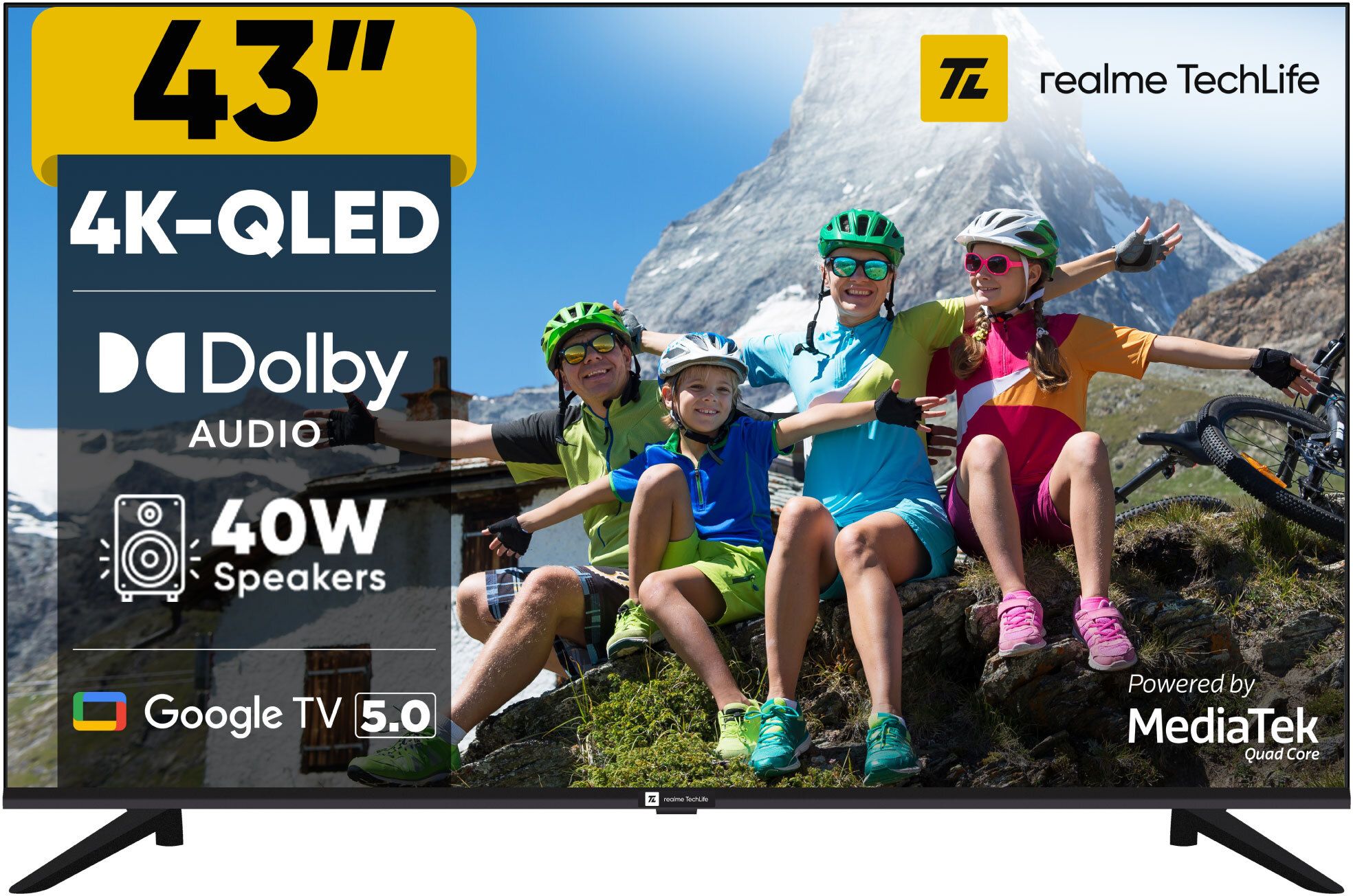 realme techlife 109 cm (43 inch) QLED Ultra HD (4K) Smart Google TV 2026 Edition-picture-48