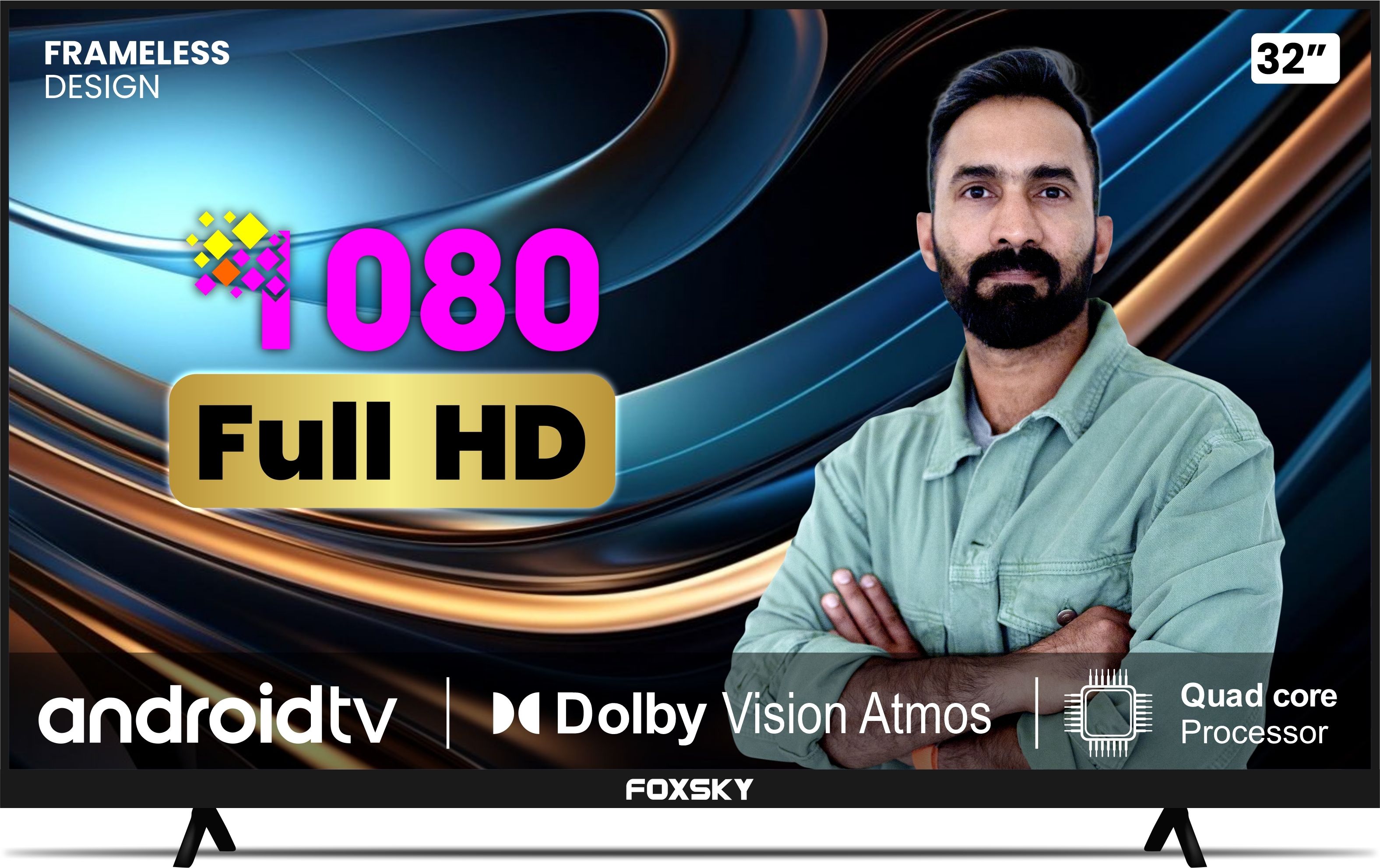 80 cm (32 inch) HD Ready LED Smart Android TV-image-15