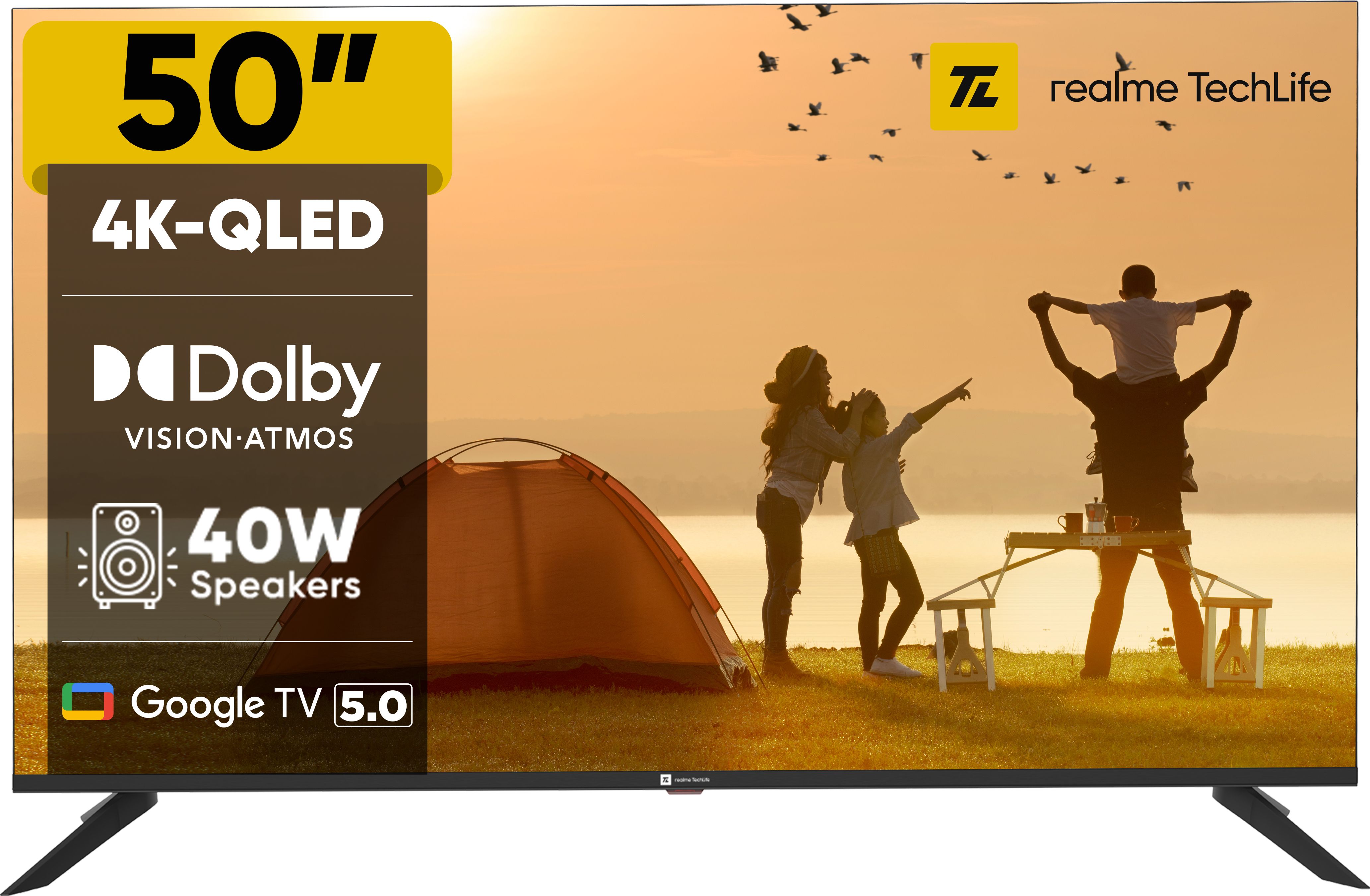 realme techlife 126 cm (50 inch) QLED Ultra HD (4K) Smart Google TV 2025 Edition-picture-23