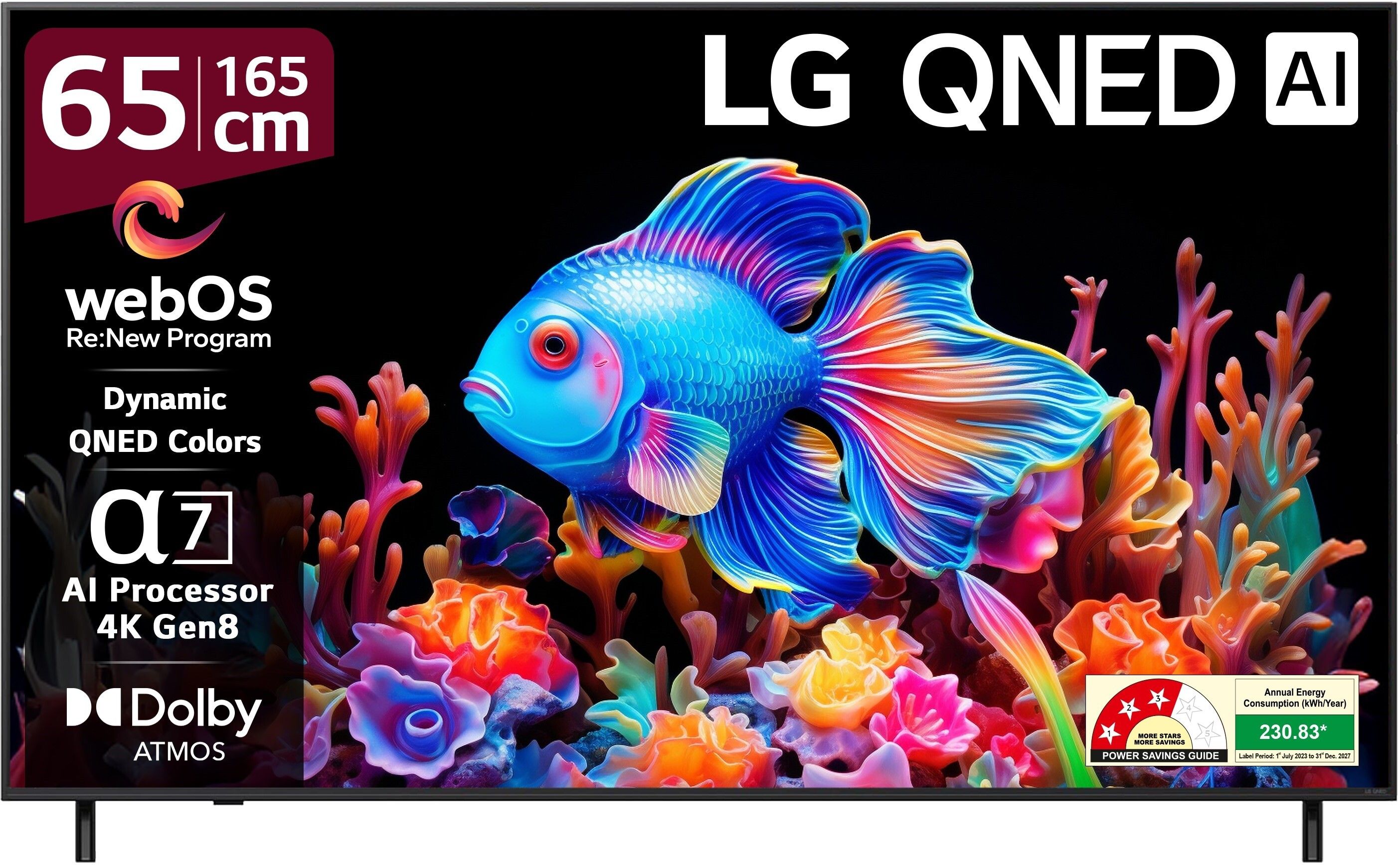 lg AI TV QNED 8CA 164 cm (65 inch) Ultra HD (4K) QNED Smart WebOS TV 2025 Edition with Alpha7 AI Processor 4K Gen8 | Dynamic QNED Color | AI Brightness Control | 4K Expression Enhancer | NEW AI Magic Remote | AI Search with MS Copilot | AI Sound Pro (9.1.2 ch) | Dolby Atmos | Ultra Slim Design | Chromecast Built-in-picture-14
