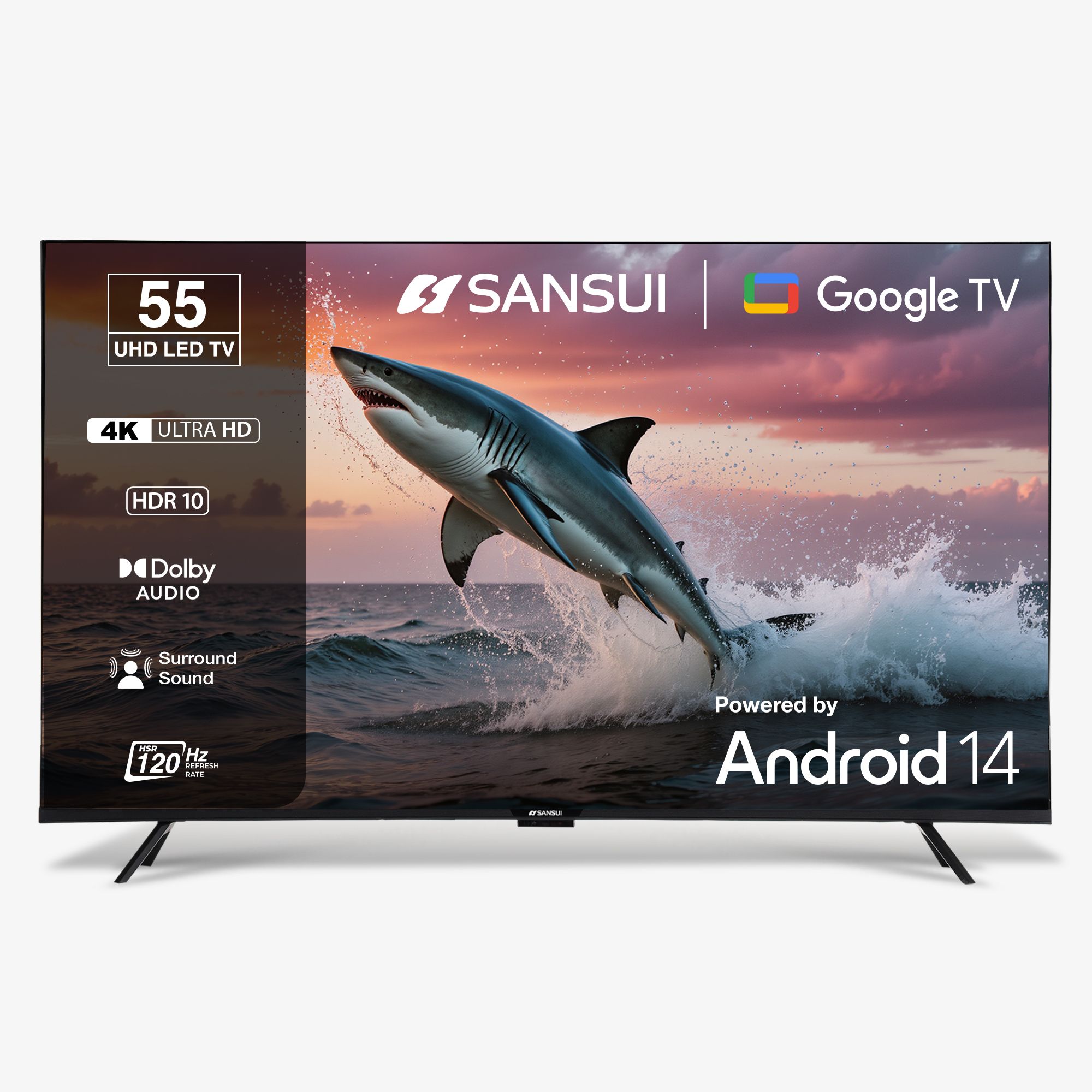 140 cm (55 inch) Ultra HD (4K) LED Smart Google TV with HDR10| HLG| Dolby Audio| HSR 120Hz Refresh Rate| MEMC| 30W Surround Sound| FloLED Panel-image-28