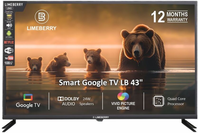 109 cm (43 inch) Full HD LED Smart Google TV with Remote-image-37