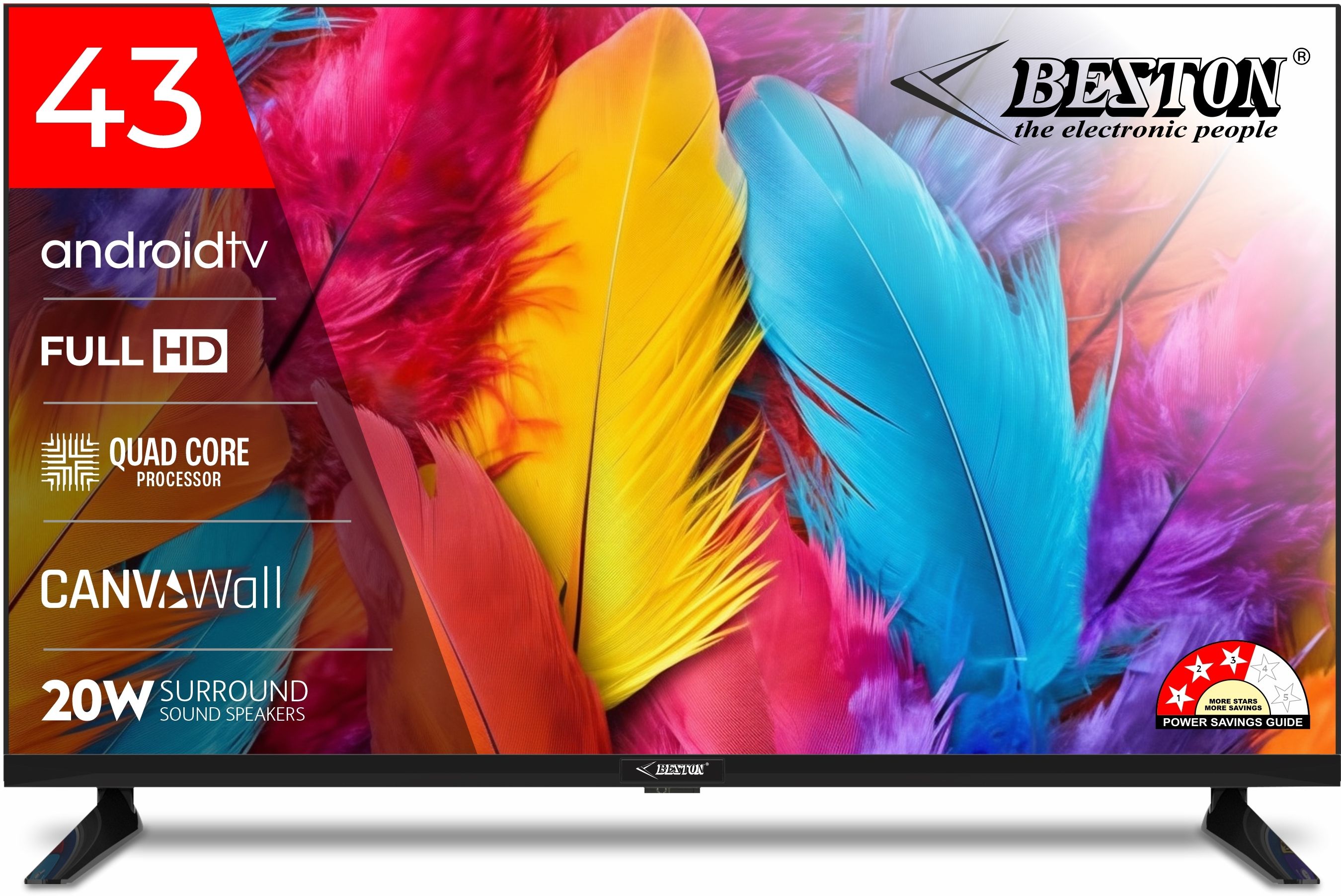109 cm (43 inch) Full HD LED Smart Android TV 2025 Edition