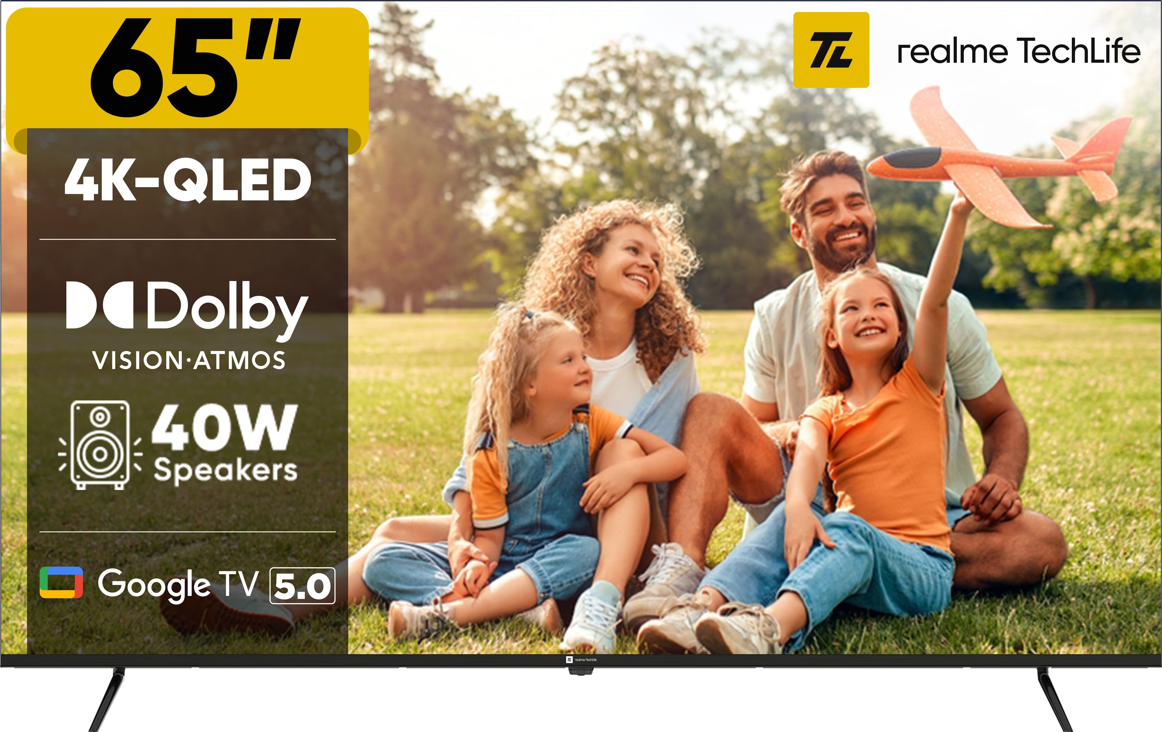 realme techlife 164 cm (65 inch) QLED Ultra HD (4K) Smart Google TV 2025 Edition-picture-22