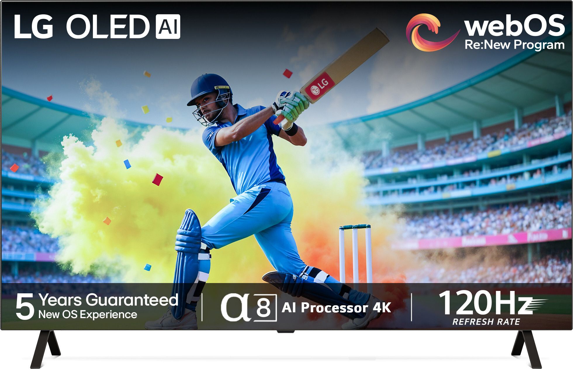 lg OLED B4 139 cm (55 inch) OLED Ultra HD (4K) Smart WebOS TV 2024 Edition | Alpha8 AI Processor | 100+ Free Channel | 120Hz Refresh Rate | AI Picture Pro | AI Super Upscaling| Magic Remote | Dolby Vision | Dolby Atmos | 5-Year Guaranteed New OS Experience-picture-1