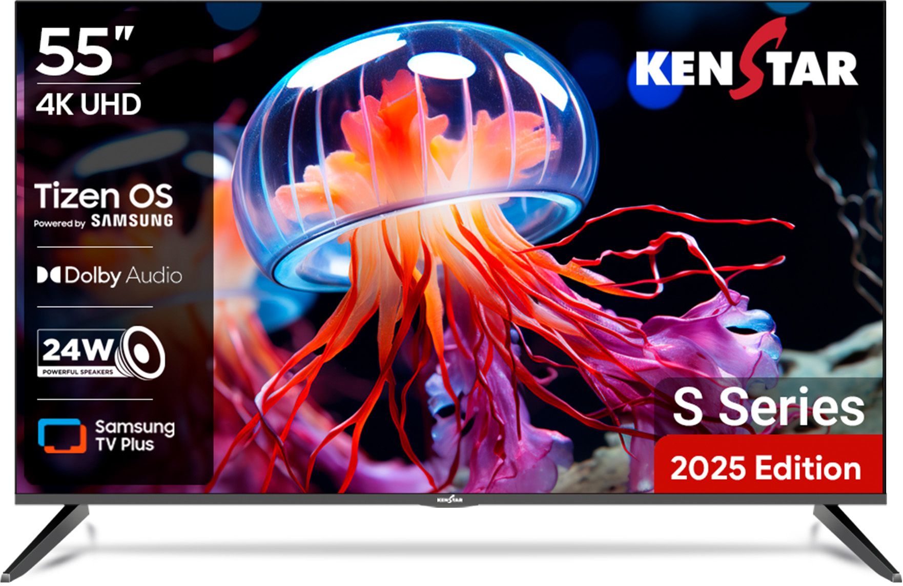 139 cm (55 inch) Ultra HD (4K) LED Smart Tizen TV 2025 Edition with Metal Frameless Design | 24W Dolby Audio | Samsung TV Plus (100+ Free Channels) | Voice enabled Smart Remote-image-6