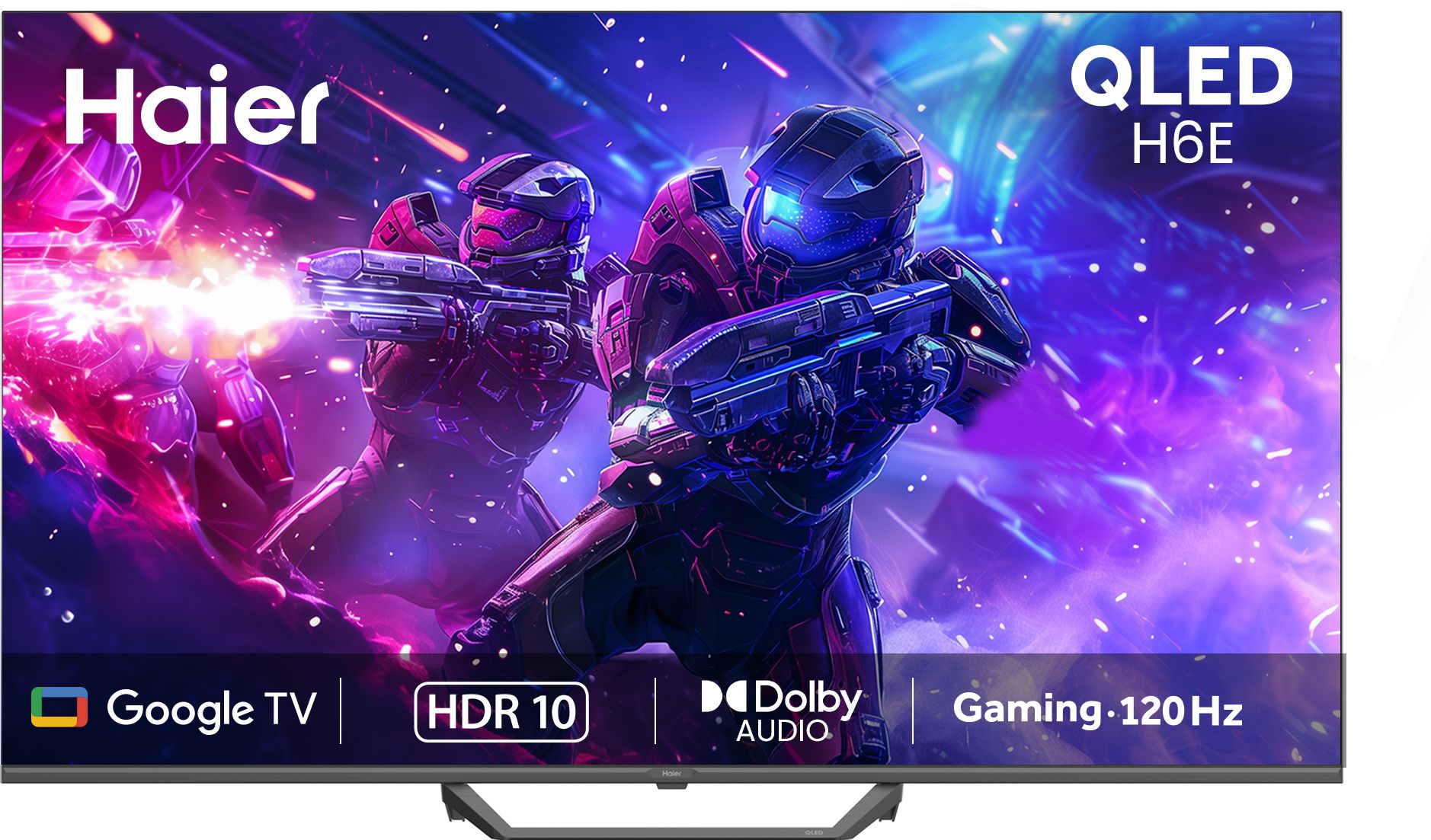 H6E 164 cm (65 inch) QLED Ultra HD (4K) Smart Android TV 2025 Edition-image-2