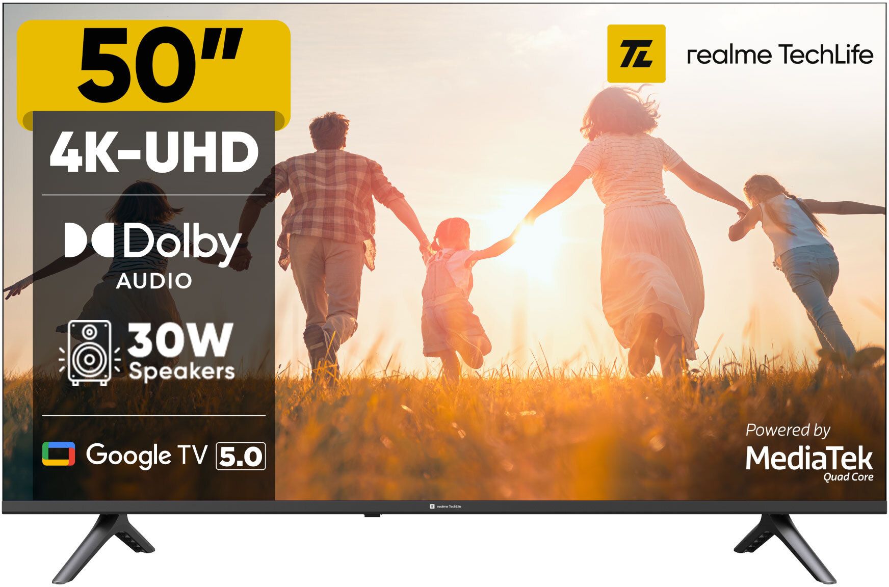 127 cm (50 inch) Ultra HD (4K) LED Smart Google TV 2025 Edition with 5.0 with Dolby Audio, and 30 W downfiring speaker-image-45