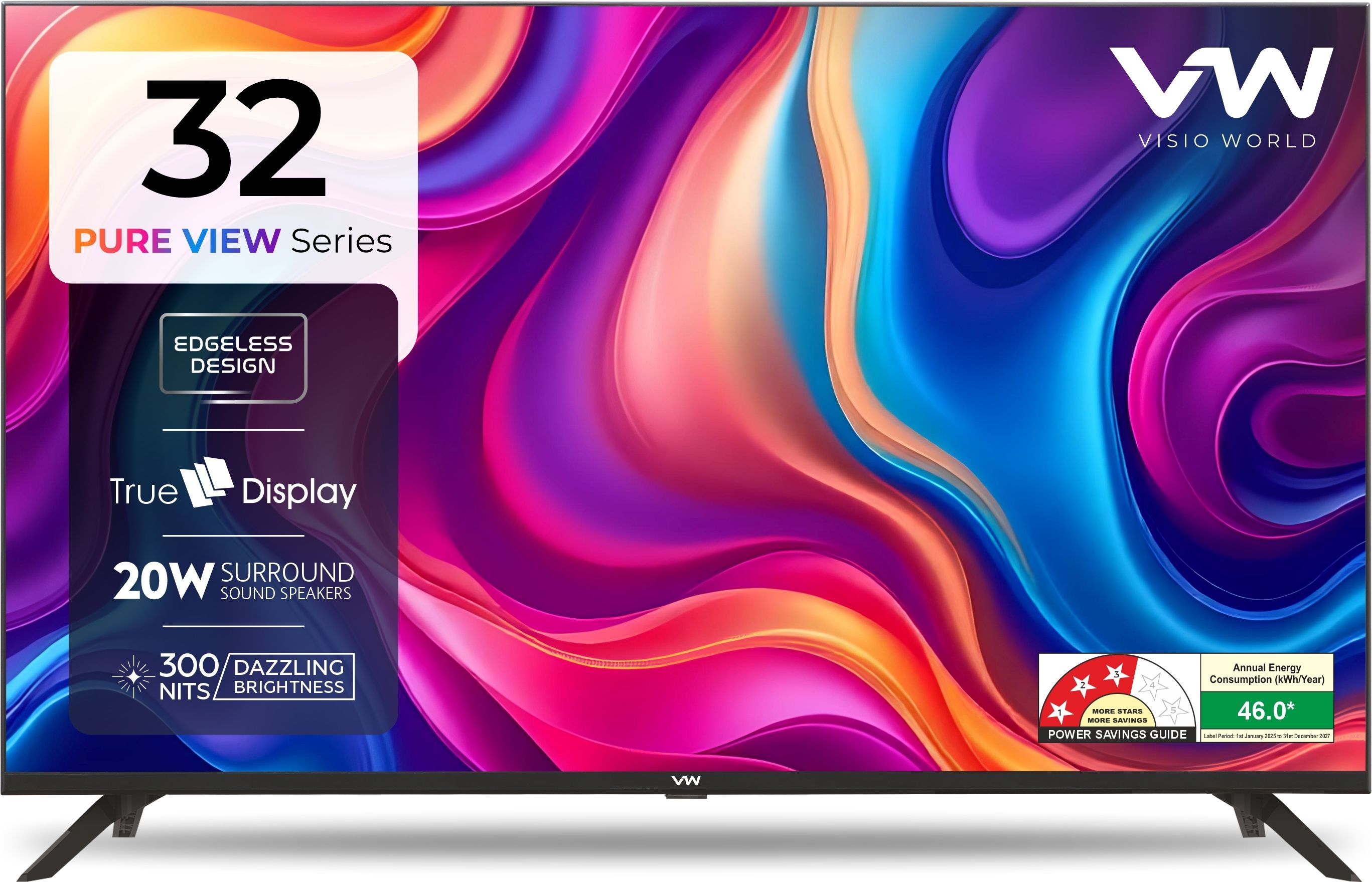 80 cm (32 inch) HD Ready LED Smart Android TV 2025 Edition