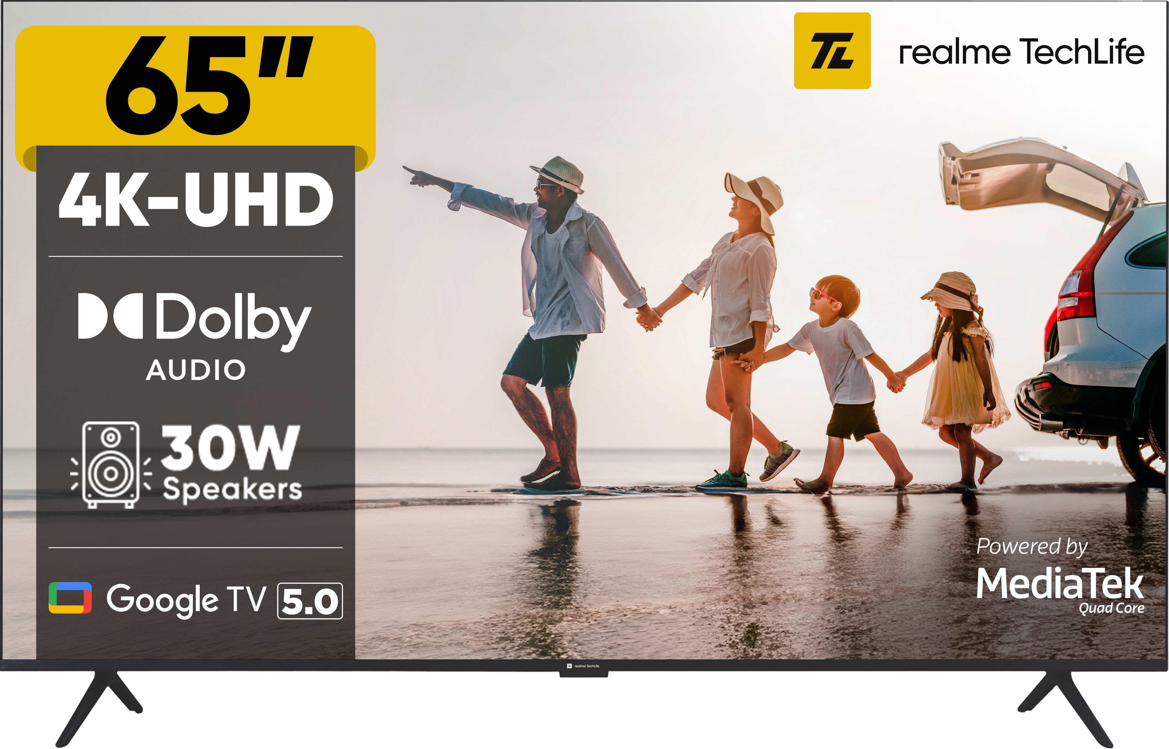 realme techlife 165 cm (65 inch) Ultra HD (4K) LED Smart Google TV 2025 Edition with 5.0 OS, Dolby Audio, and 30 W downfiring speaker-picture-41