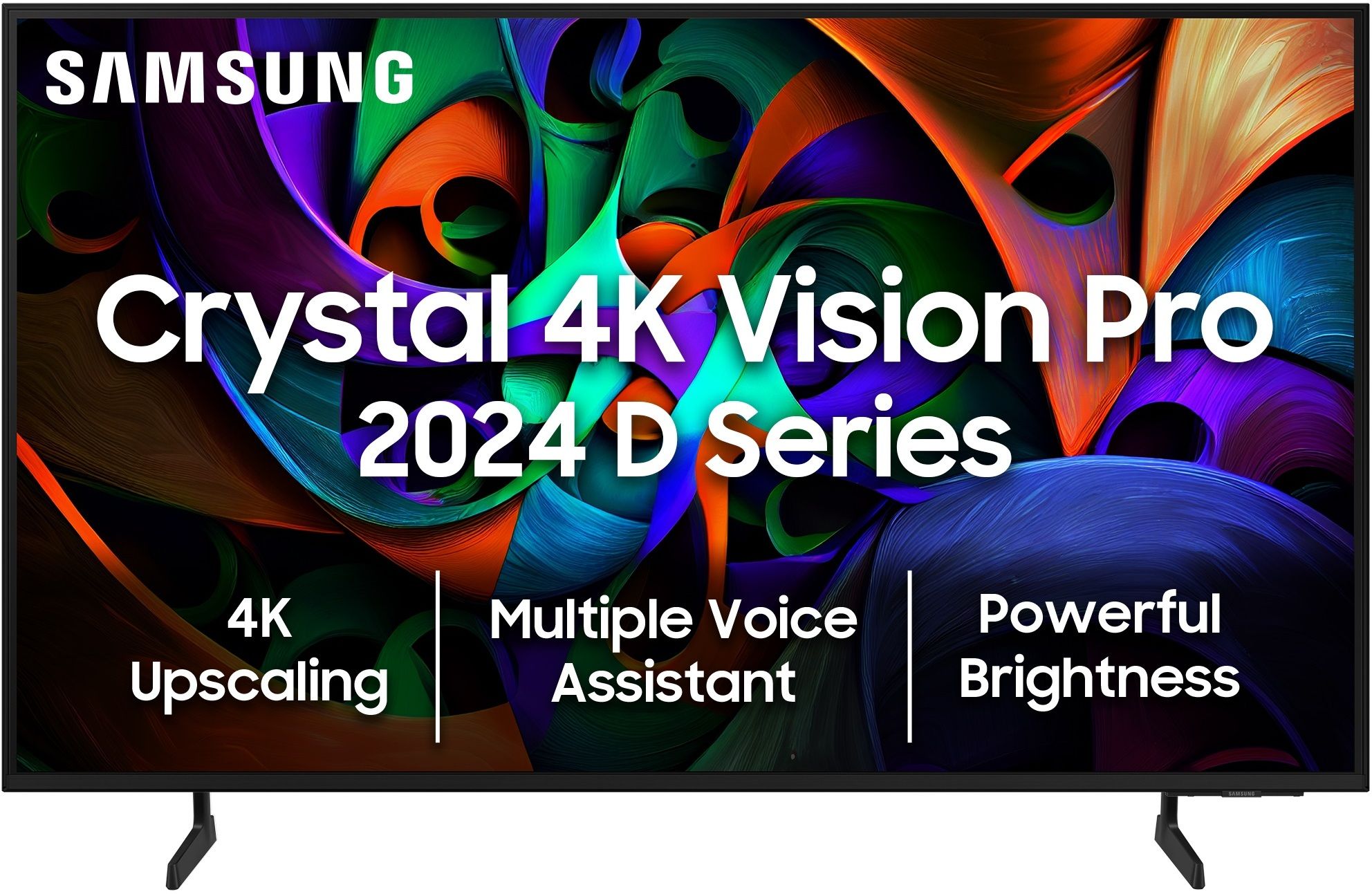 samsung New D Series Brighter Crystal 4K Vision Pro (2024 Edition) 163 cm (65 inch) Ultra HD (4K) LED Smart Tizen TV with with 4K Upscaling | Multiple Voice Assistance Remote | Purcolor | HDR 10+ | Auto Game Mode | Q-Symphony | Knox Security-picture-17