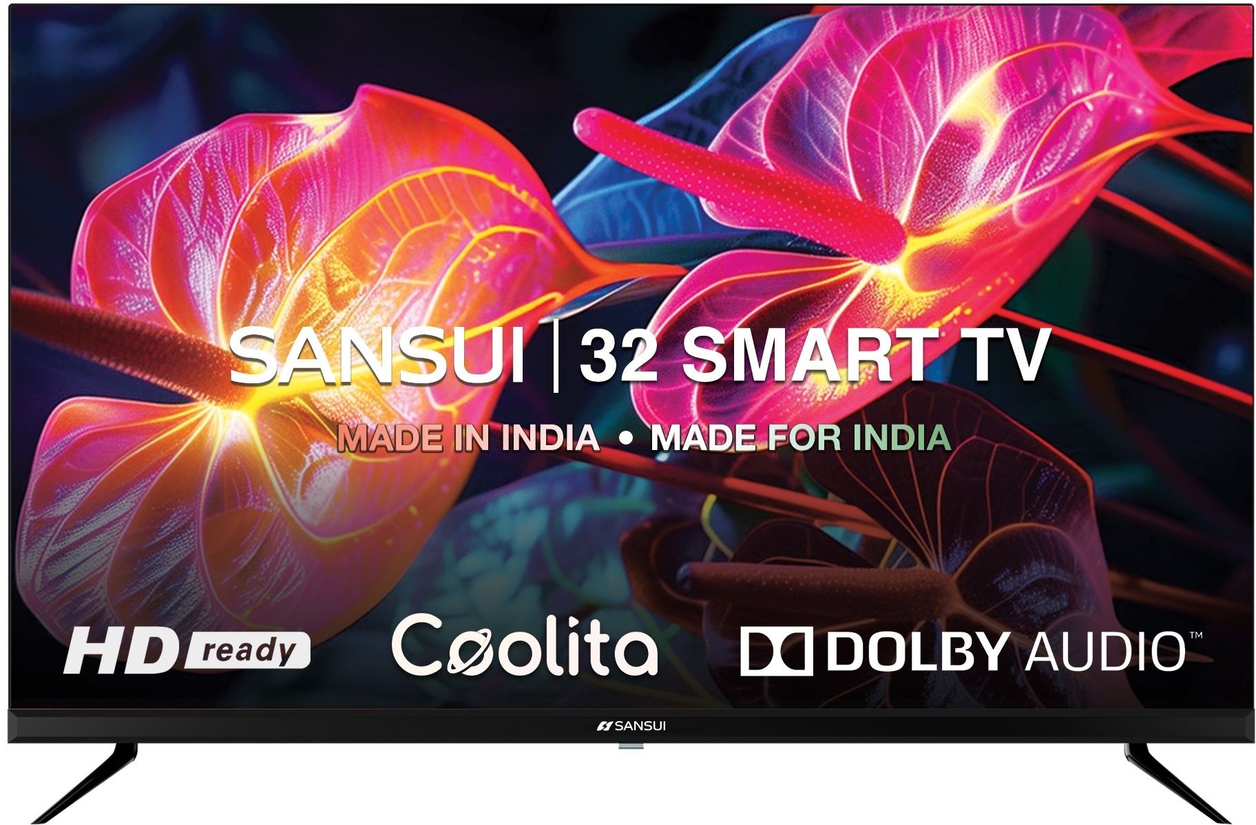 80 cm (32 inch) HD Ready LED Smart Coolita TV with Dolby Audio | Surround Sound | A+ Panel | 16.7 Million Colors | Wi-Fi Enabled | 60Hz Refresh Rate-image-1