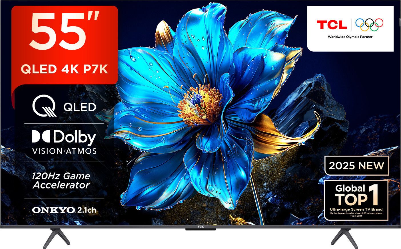 P7K 139 cm (55 inch) QLED Ultra HD (4K) Smart Google TV 2025 Edition Dolby Vision- Atmos 35W | ONKYO 2.1ch with Subwoofer| Game Master-image-47
