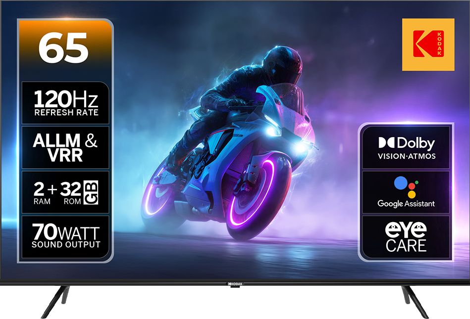 kodak MotionX 164 cm (65 inch) QLED Ultra HD (4K) Smart Google TV-picture-13