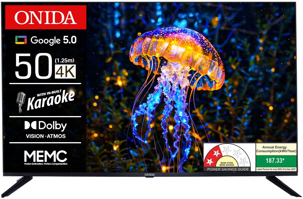 onida Karaoke Series 126 cm (50 inch) Ultra HD (4K) LED Smart Google TV 2025 Edition with Google 5.0, MEMC-picture-39
