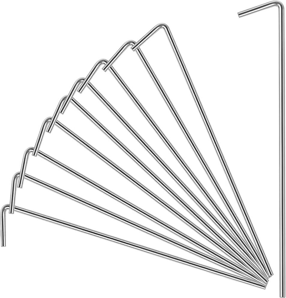 Set of 10 Tent Pegs