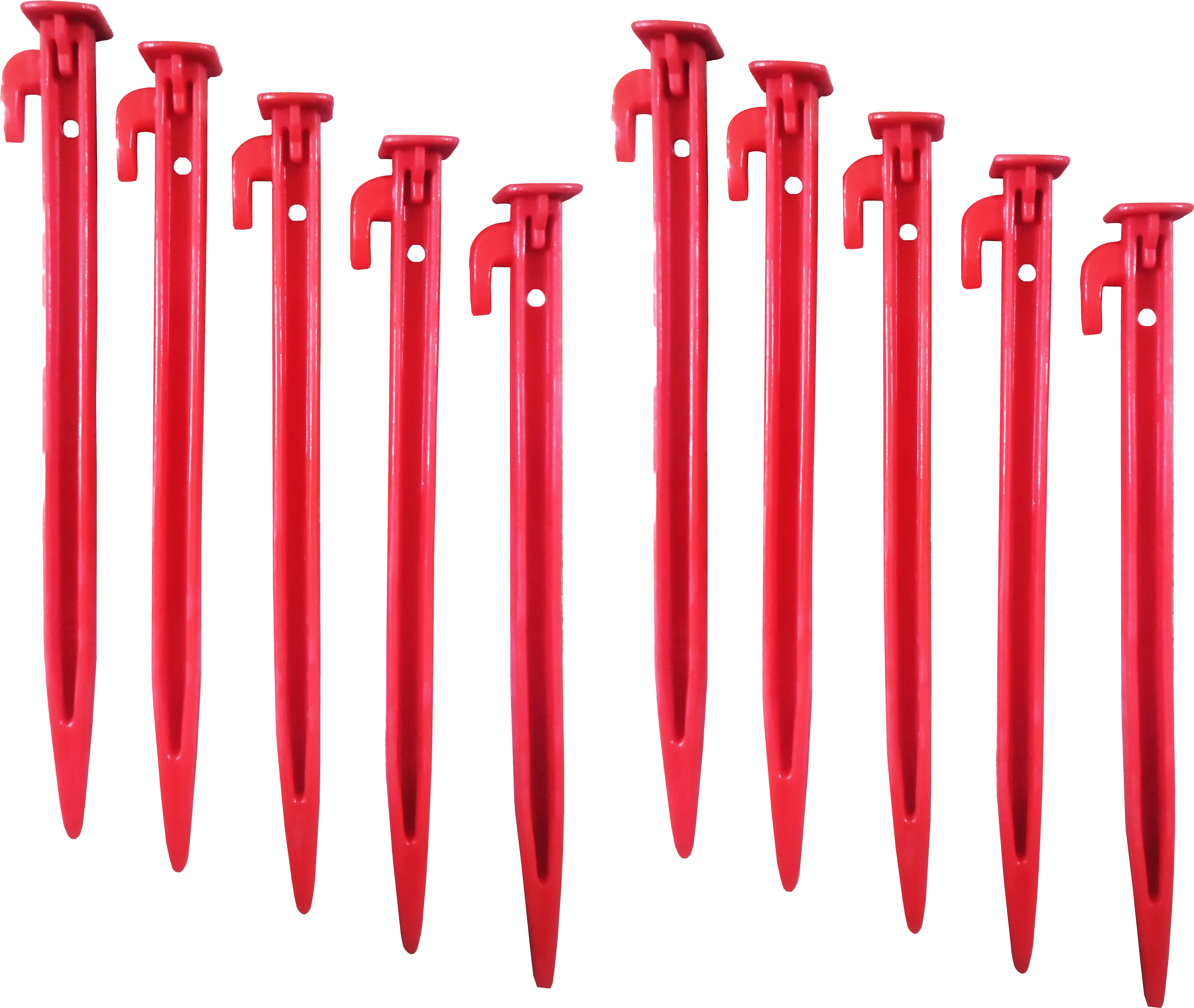 Set of 10 Tent Pegs