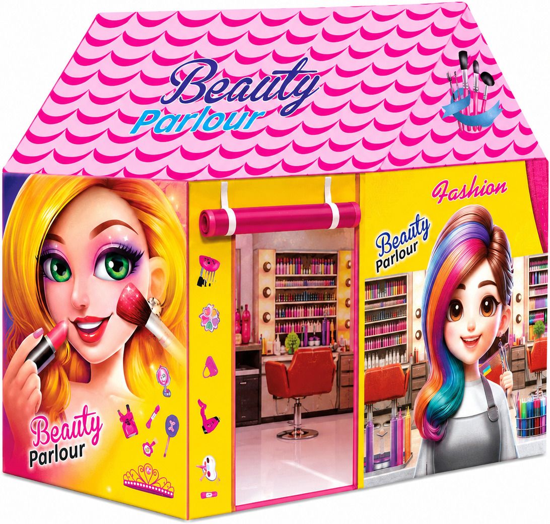 kurmiya Beauty Parlour Kids Play Tent House Tent - For Girls Kids Indoor Play Outdoor Play-picture-3