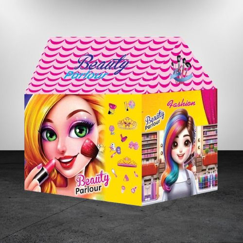 Kids Beauty Parlour Play Tent House Tent - For Kids-image-46