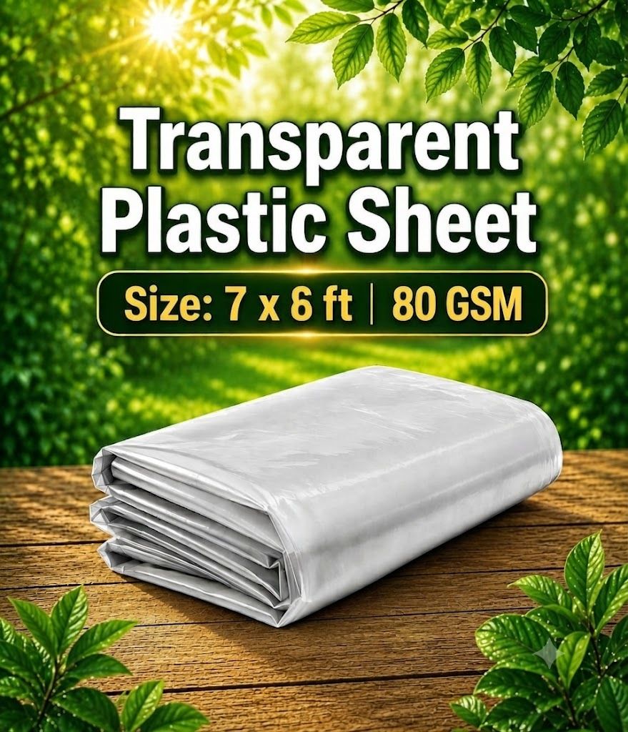 Clear Plastic Storage Bag 7*6ft Tent - For Furniture Covering, Construction Work-image-44