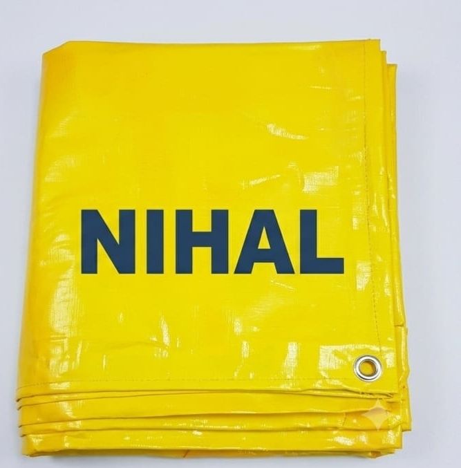 nihal 12×15-120gsm-yellow Tent - For Rain & Sun Protection,, Roof & Terrace Rain Covering-picture-8