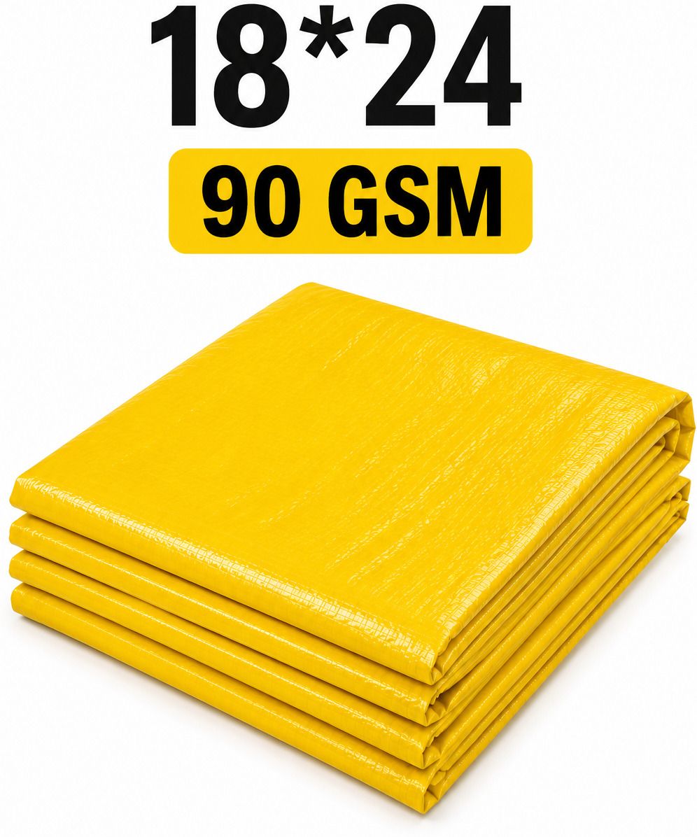 grahlogy 18x24 Ft Liner Tarpaulin Sheet 90 GSM – Waterproof Multipurpose Cover Tent - For Camping, Construction Sites, Temporary Shelters, Truck Cover, Farmhouse, To Cover Cement-picture-36