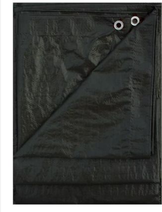 TARPAULINE SHEET WATERPROOF COVER Tent - For PROTECT FROM UV RESISTANT,RAIN, 15 X 12 FT 200 GSM-image-15