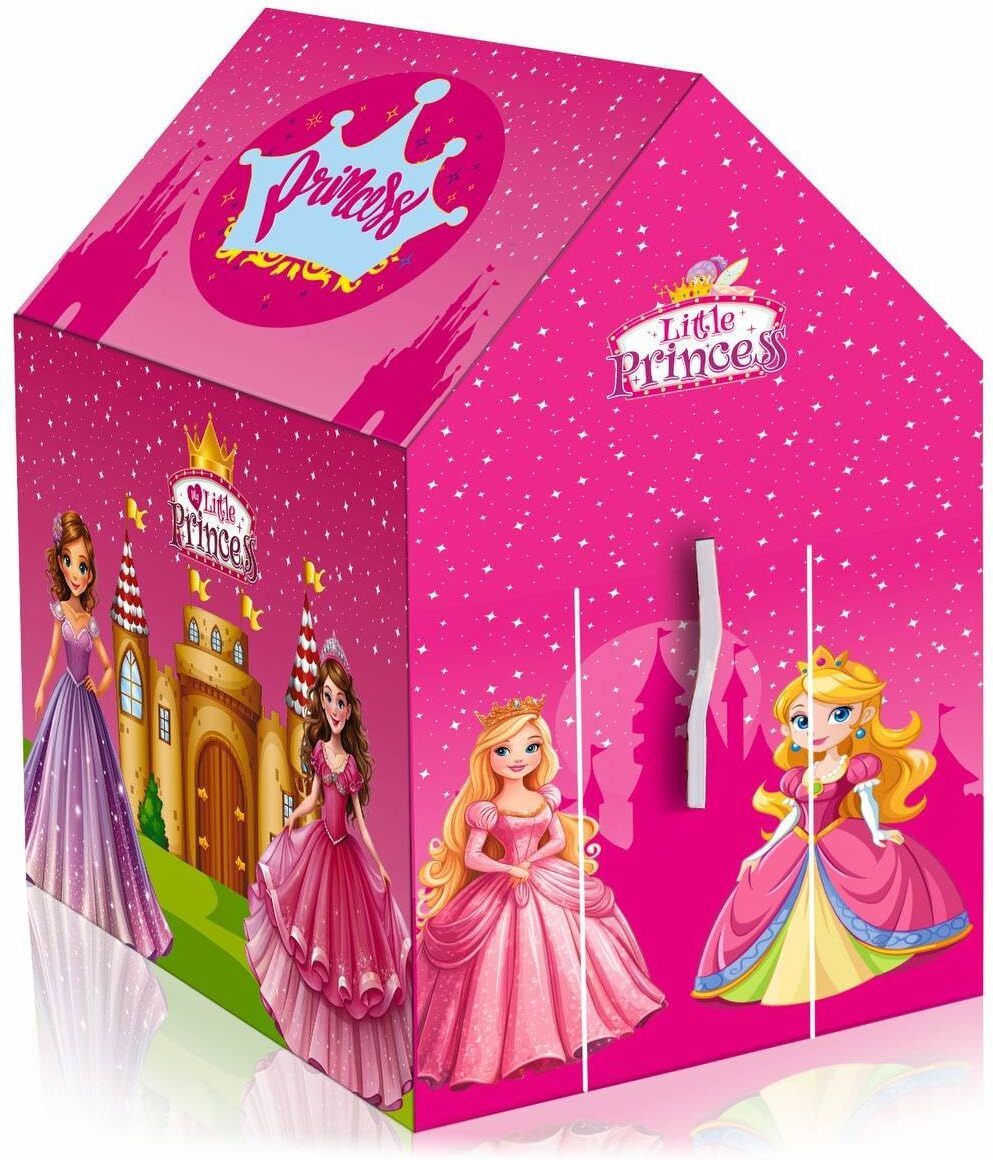 Princess Theme Play Tent for Kids | Portable Castle Tent with Ventilated Window Tent - For all-image-4