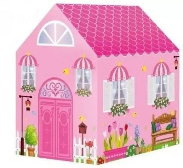 Kids Space new Adventure Play Tent House for Indoor & Outdoor Play Pink Tent - For Home-image-36