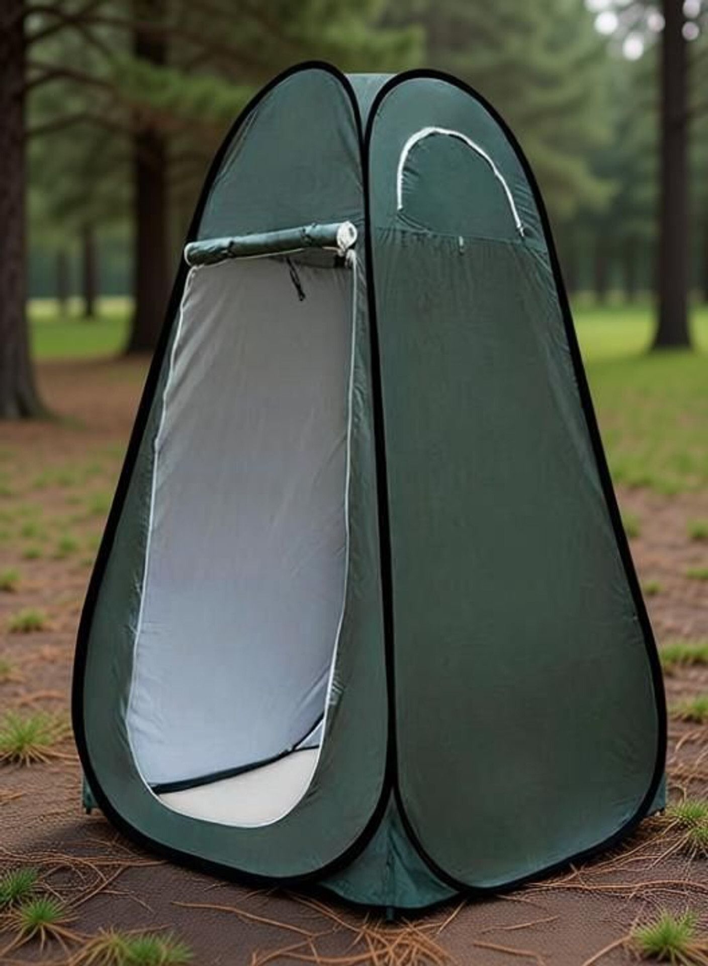 Portable Pop Up Privacy Tent for Camping Shower Toilet Changing Room Green Tent - For TOILET TENT, Camping, Outdoor Shower-image-30