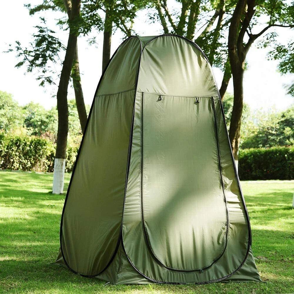 gnastas Hiking Picnic Camping Polyester Portable Outdoor Dress Changing Toilet Tent - For 1 Person-picture-4