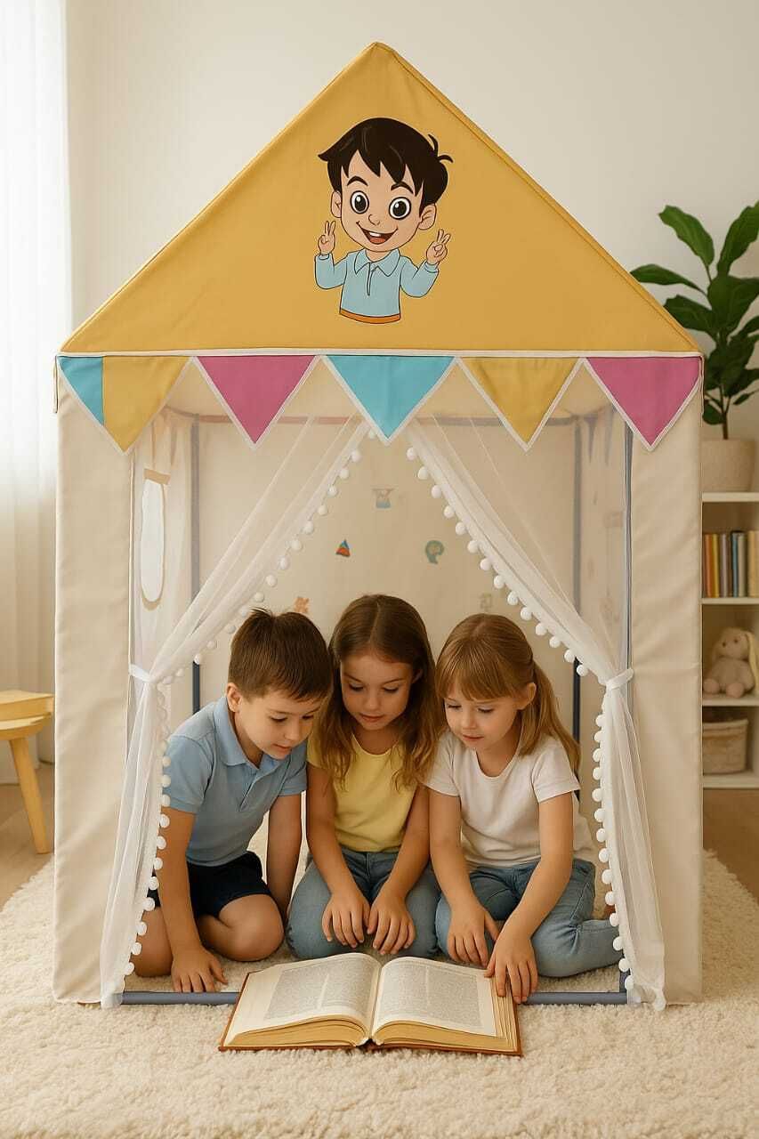 kidsdreams Portable Bed Shelter Tent 105x95 for Indoor Relaxation-picture-37