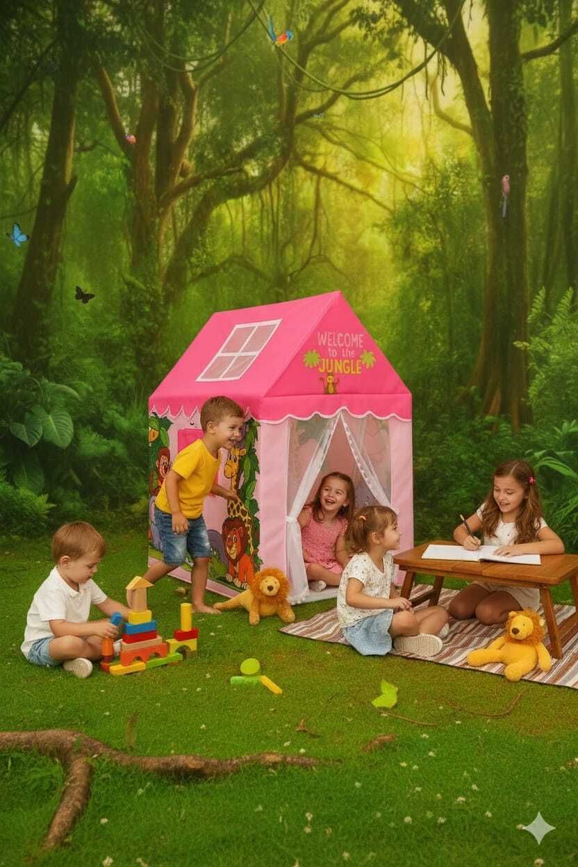 kidsdreams Portable Indoor Cabin 105x95 for Cozy Sleeping Space-picture-47
