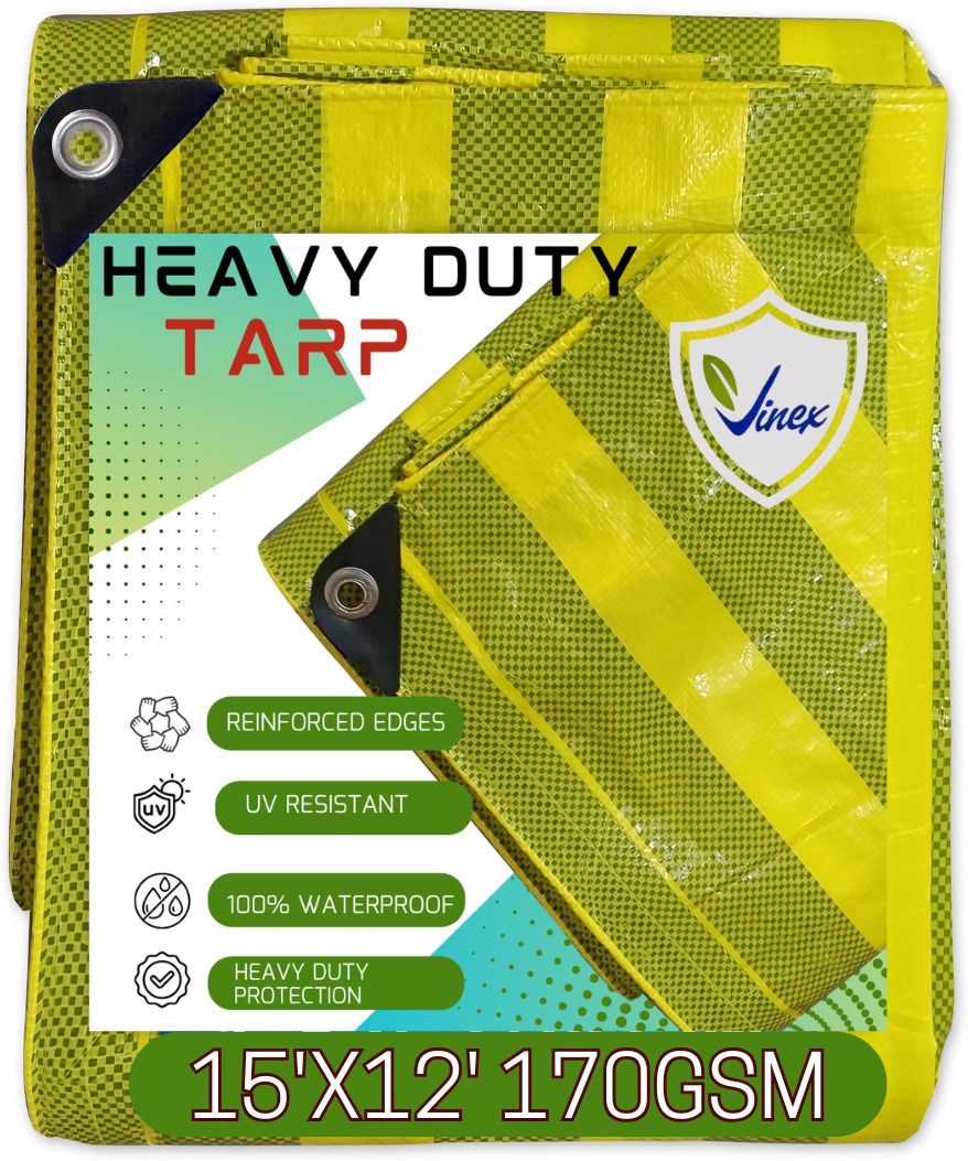 15ft X 12ft, 170GSM | Premium Water Proof Tarpaulin Sheet for dust cover Tent - For Camping-image-24