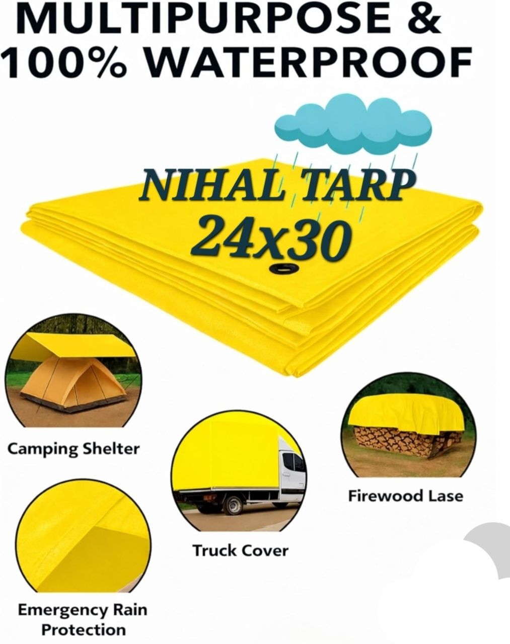 nihal industries pvt ltd Nihal24X30 Tent - For 8-picture-10
