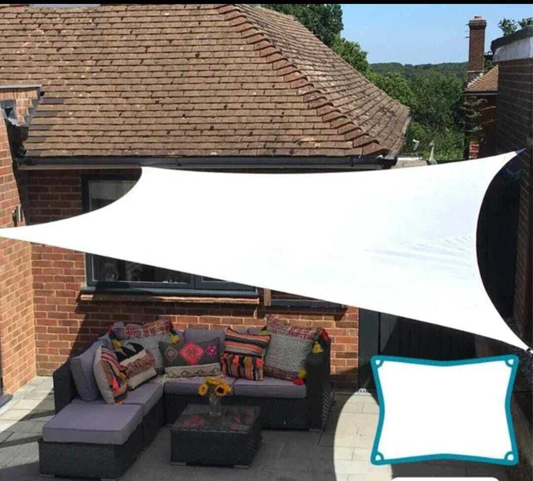 SHADE NET Tent - For UV RESISTANT WITH 90% BLOCK SUNLIGHT, ROOFTOP, GARDEN ,BELCONY 10 X8 FEET SQUARE-image-22