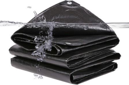 TAPAULINE SHEET WATERPROOF COVER Tent - For PREMIUM QUALITY UV RESISTANT,RAIN, 9 FEET X 12 FEET
