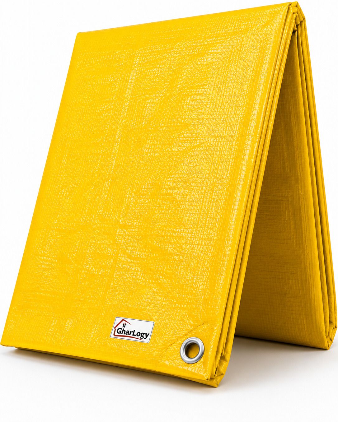 gharlogy 120 GSM 15x18Ft Waterproof Yellow Tirpal Waterproof Outdoor Protection Tarpaulin Tent - For Agriculture Use, Roof Covering, Warehouse Storage, Vehicle Protection-picture-41