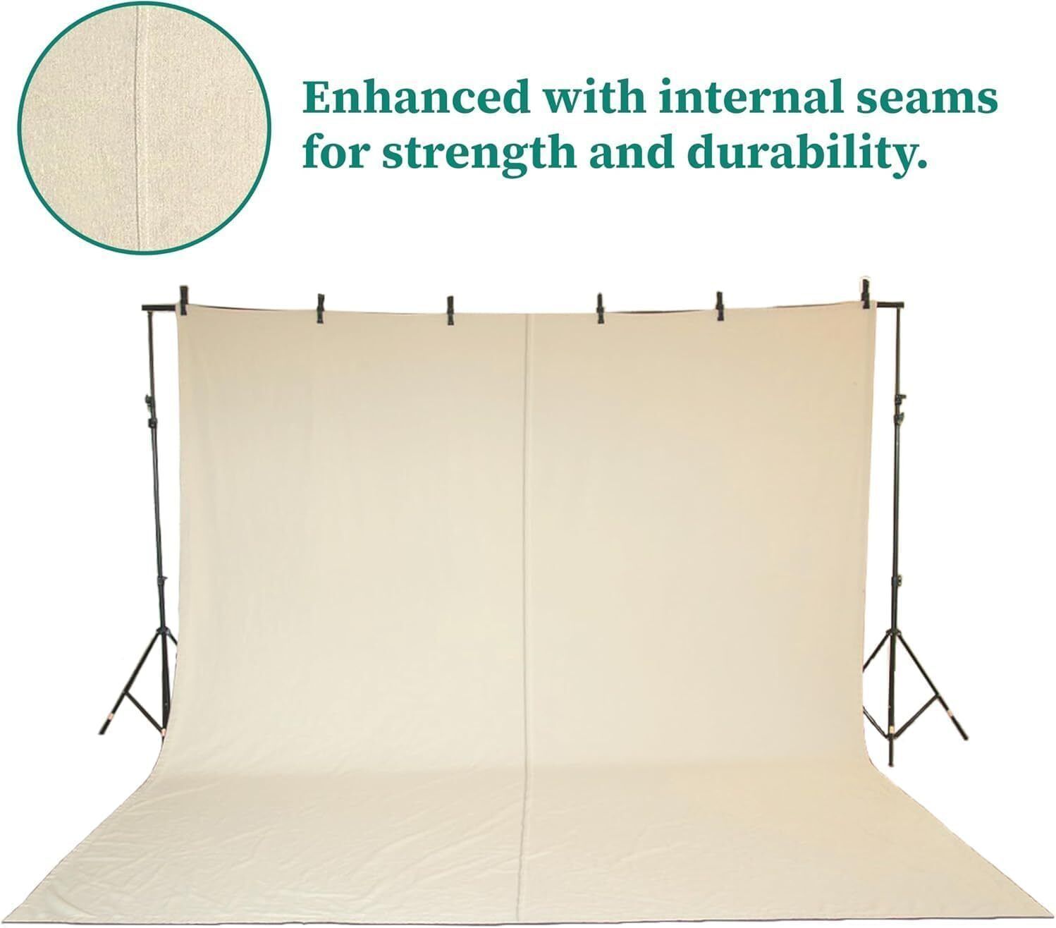 Canvas Drop 6 x 9 Ft - Pack of 2) - Pure Cotton Painters Drop Cloth Painting, Tent - For Purpose Thick Canvas tarp with Double Stitched Edges-image-2