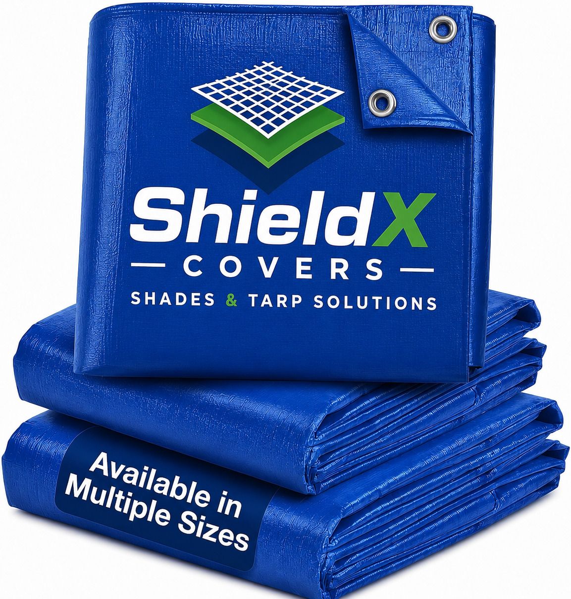 9FT X 6FT 170GSM Tarpaulin Waterproof Sheet, Heavy Duty Tent - For Agriculture, Waterproof Covering, Camping, Construction-image-39