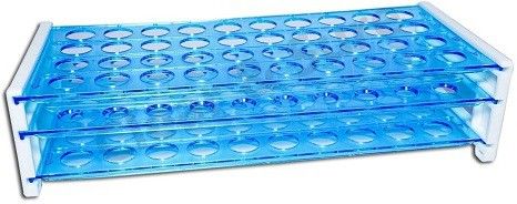 excliq Test Tube Stand or Rack for laboratory 3 TIER, 18 mm 40 Holes (Pack of 1) Aluminum Test Tube Rack-picture-17