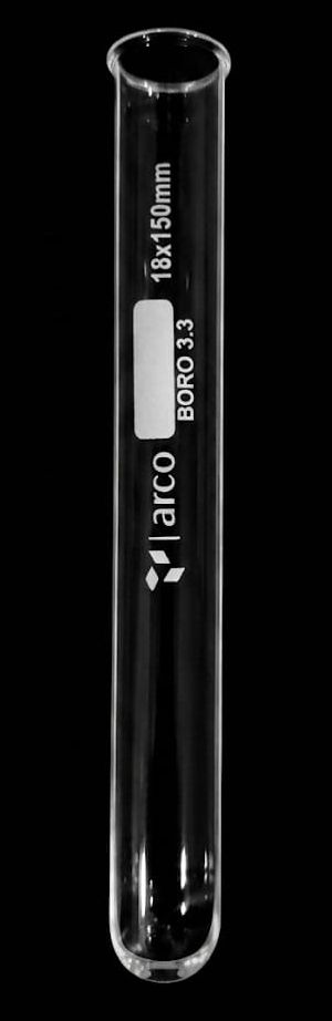 arco 3.3 ml Plain Borosilicate Glass, Glass Test Tube-picture-26