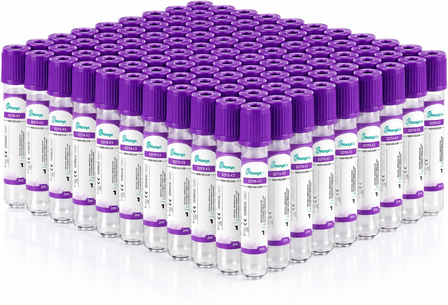 dr.manya 2 ml Plain Plastic Test Tube-picture-31