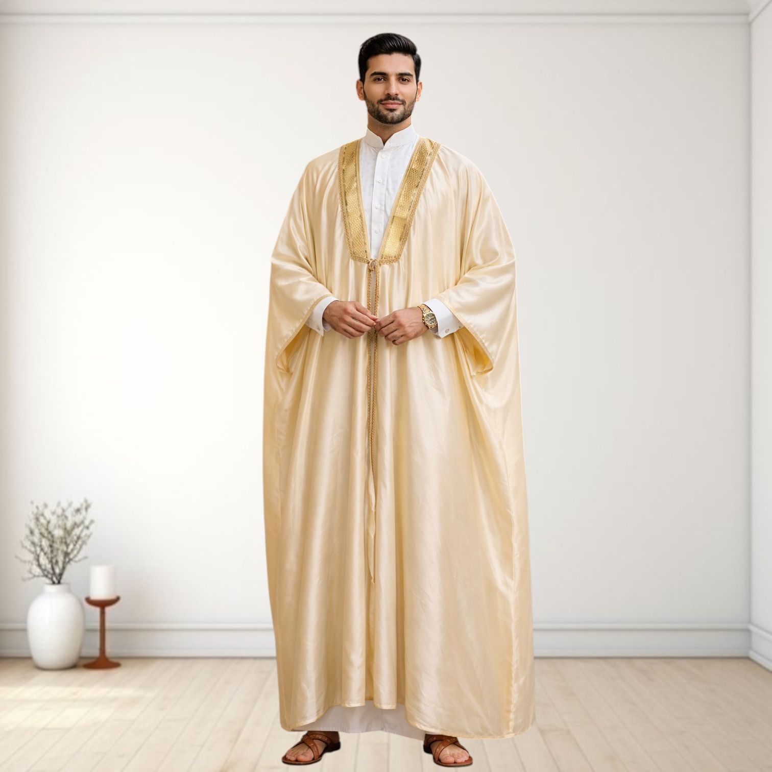 AL AHAD Free Size Thawb Men-image-16